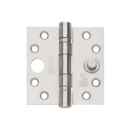 Intersteel Kogellagerscharnier recht 3.5" SKG3 (89x89x3mm) - RVS