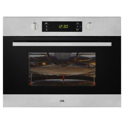 Etna CM244RVS Inbouw combimagnetrons Grijs
