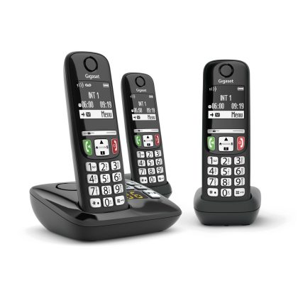Gigaset A735A Trio Huistelefoon Zwart