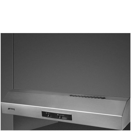 Smeg KTE60E2 Afzuigkap vlakscherm Grijs