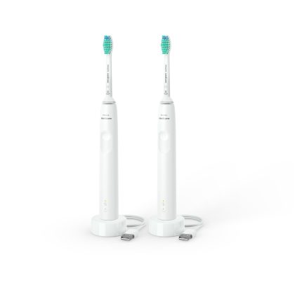 Philips HX3675/13 Sonicare Duo Tandenborstel Wit