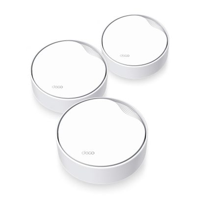 TP-Link Deco X50 PoE 3-Pack Mesh router Wit