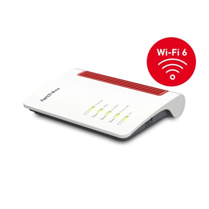 FRITZ! BOX 7530 AX WIFI 6 Router Rood