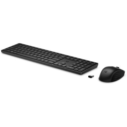 HP 650 Draadloos Toetsenbord en Muis Toetsenbord Zwart