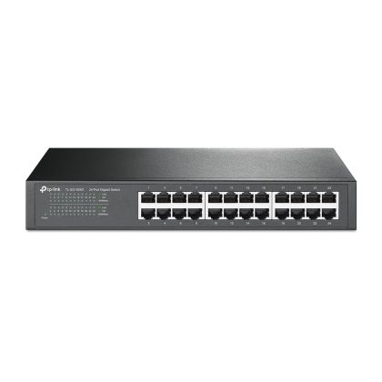 TP-Link TL-SG1024D 24-Port Gigabit Desktop/Rackmount Switch Switch Grijs
