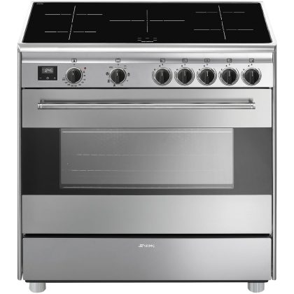 Smeg BG91IX2 Inductie fornuis Grijs
