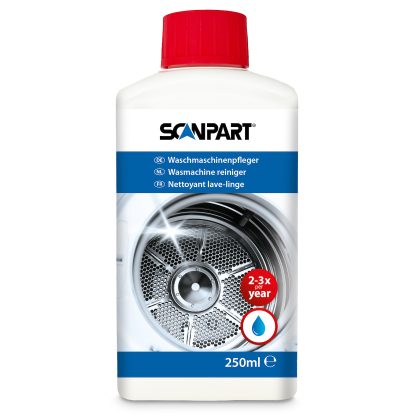 Scanpart wasmachine onderhoudsmiddel 250ml Wasmachine accessoire Wit