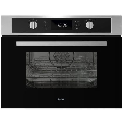 Etna CM444RVS Inbouw combimagnetrons Grijs