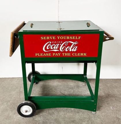 Coca-Cola 1990's Reproductie 1929 Glascock Coca-Cola Bottle Cooler in Gelimiteerde Oplage | 40% korting
