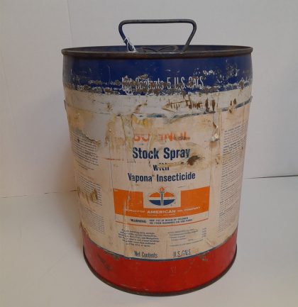 Fiftiesstore Amoco Stock Spray Olieblik - Origineel