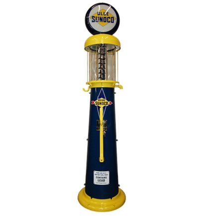The Dutch Pickers Wayne 615 Blue Sunoco 6 Gallon Benzinepomp - Blauw & Geel - Reproductie