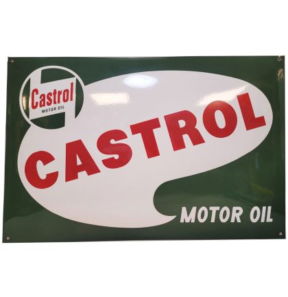 Castrol Motor Oil Logo Emaille Bord - 60 x 40cm | 7% korting