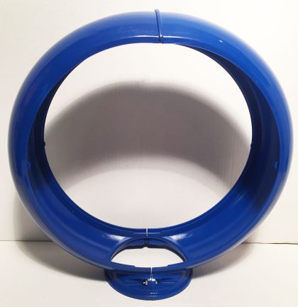 Fiftiesstore Vervangende Benzinepomp Bol Rand - Licht Blauw
