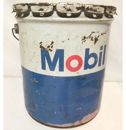Mobilgas -Oil Mobil Mobilgas Origineel Grease Oil Olieblik