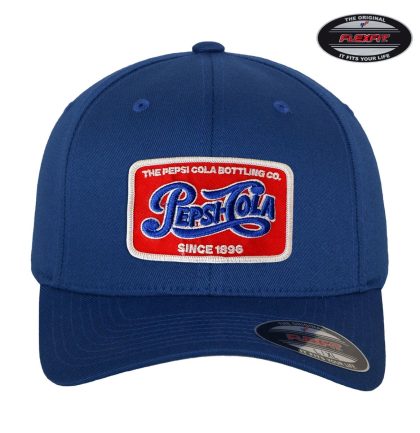 Pepsi Retro Pepsi-Cola Patch Baseball Cap Blue-S/M