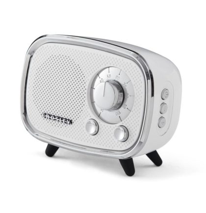 Crosley Rondo Bluetooth Speaker - Wit | 31% korting