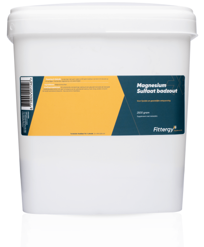 Fittergy Supplements Magnesium Sulfaat Badzout - 2500 gram