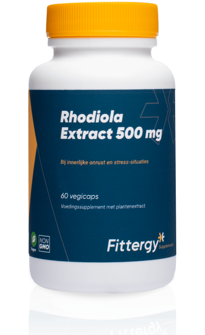 Fittergy Supplements Rhodiola 500 mg - 60 capsules