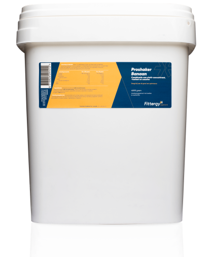 Fittergy Supplements Pro Shaker Banaan - 4000 gram