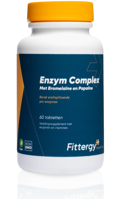 Fittergy Supplements Enzym Complex met Bromelaïne en Papaïne - 60 tabletten
