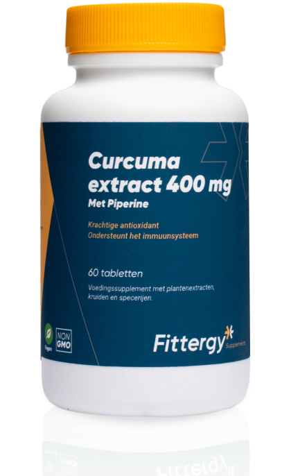 Fittergy Supplements Curcuma extract 400 mg - 60 tabletten
