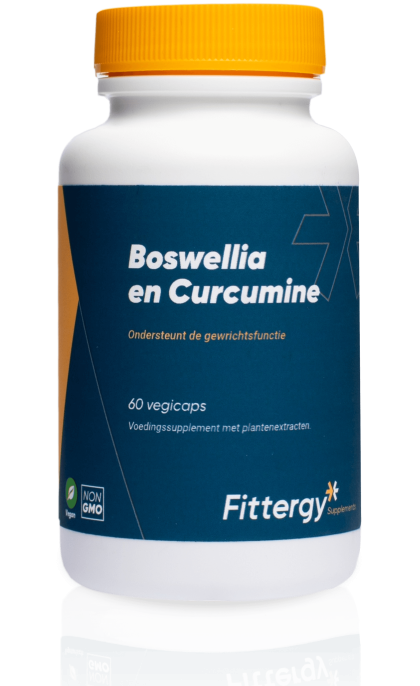 Fittergy Supplements Boswellia en Curcumine - 60 capsules