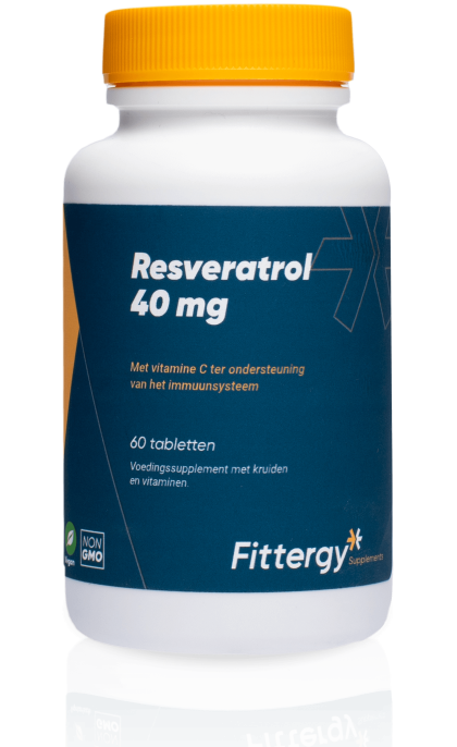 Fittergy Supplements Resveratrol 40 mg - 60 tabletten