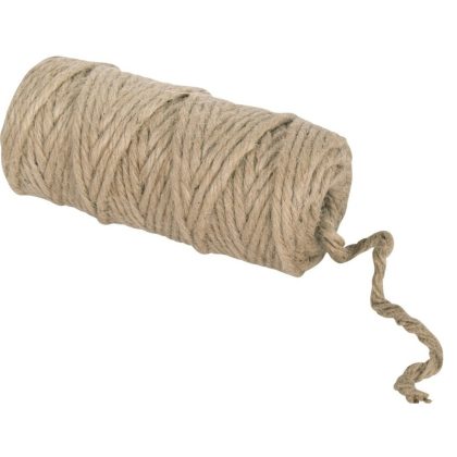 Rayher hobby materialen Jute garen naturel op rol 35 meter x 6 mm