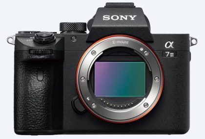 Sony A7 III body Zwart