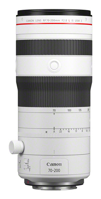 Canon RF 70-200mm F2.8L IS USM Z MILC Telezoomlens Wit