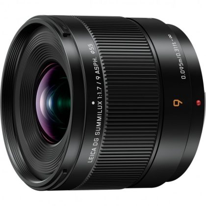 Panasonic LUMIX G 9mm f/1.7 Leica Black