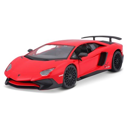 BBURAGO Modelauto - Lamborghini Aventador - rood