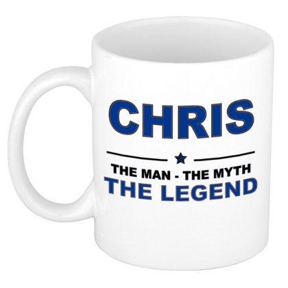 Bellatio Decorations Chris cadeau naam mok - man myth legend - vaderdag
