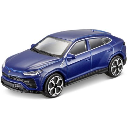 Bburago Modelauto Lamborghini Urus blauw 1:43