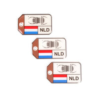 Geodox set 3x Travel Bug origins - Nederland - V2