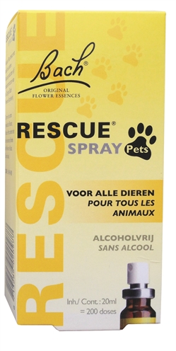 Van der Meer BACH RESCUE SPRAY PETS 20 ML