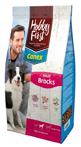 Van der Meer HOBBYFIRST CANEX ADULT BROCKS 12 KG