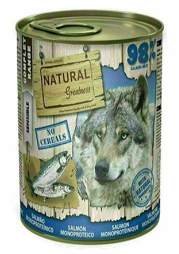 Van der Meer NATURAL GREATNESS MONOPROTEIC SALMON RECIPE 400 GR