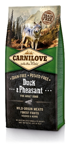 Van der Meer CARNILOVE DUCK / PHEASANT ADULT 12 KG