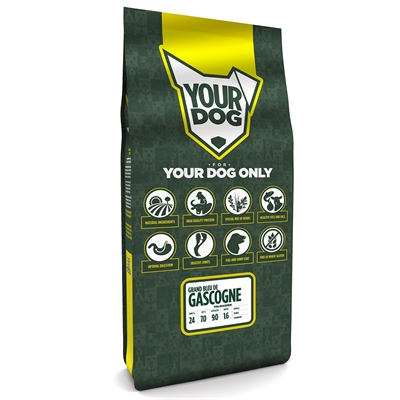Van der Meer YOURDOG GRAND BLEU DE GASCOGNE VOLWASSEN 12 KG