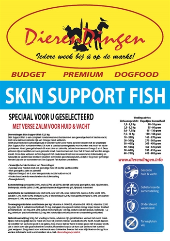 Van der Meer BUDGET PREMIUM DOGFOOD SKIN SUPPORT FISH 12,5 KG
