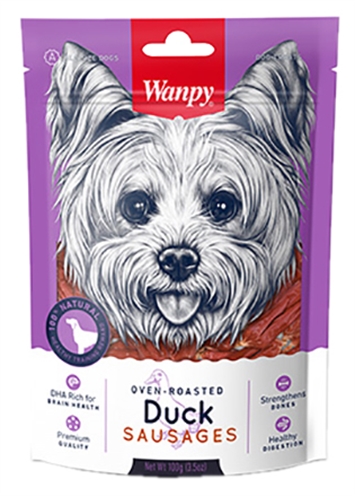 Van der Meer WANPY OVEN-ROASTED DUCK SAUSAGES 100 GR