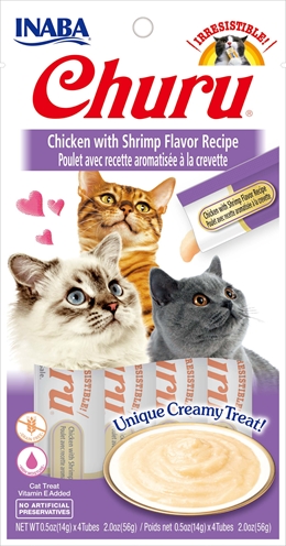 Van der Meer INABA CHURU CHICKEN / SHRIMP 56 GR