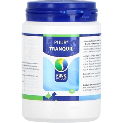 Van der Meer PUUR NATUUR TRANQUIL (RUST) HOND EN KAT 75 GR