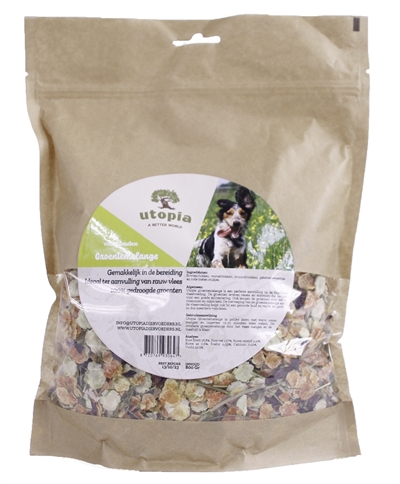 Van der Meer UTOPIA GROENTEMELANGE VOOR HONDEN 800 GR
