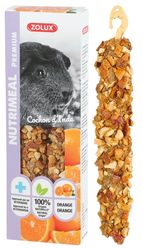 Van der Meer ZOLUX NUTRIMEAL STICK CAVIA SINAASAPPEL 115 GR 3 ST