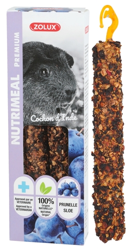 Van der Meer ZOLUX NUTRIMEAL STICK CAVIA PRUIM 110 GR 3 ST