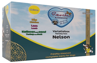 Van der Meer RENSKE VERS VLEES VARIATIEBOX NELSON KIP / LAM / KALKOEN EN EEND 24X395 GR