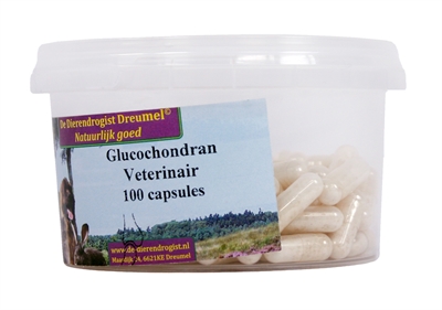 Van der Meer DIERENDROGIST GLUCOCHONDRAN CAPSULES 100 ST