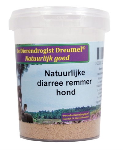 Van der Meer DIERENDROGIST NATUURLIJKE DIARREE REMMER HOND 200 GR
